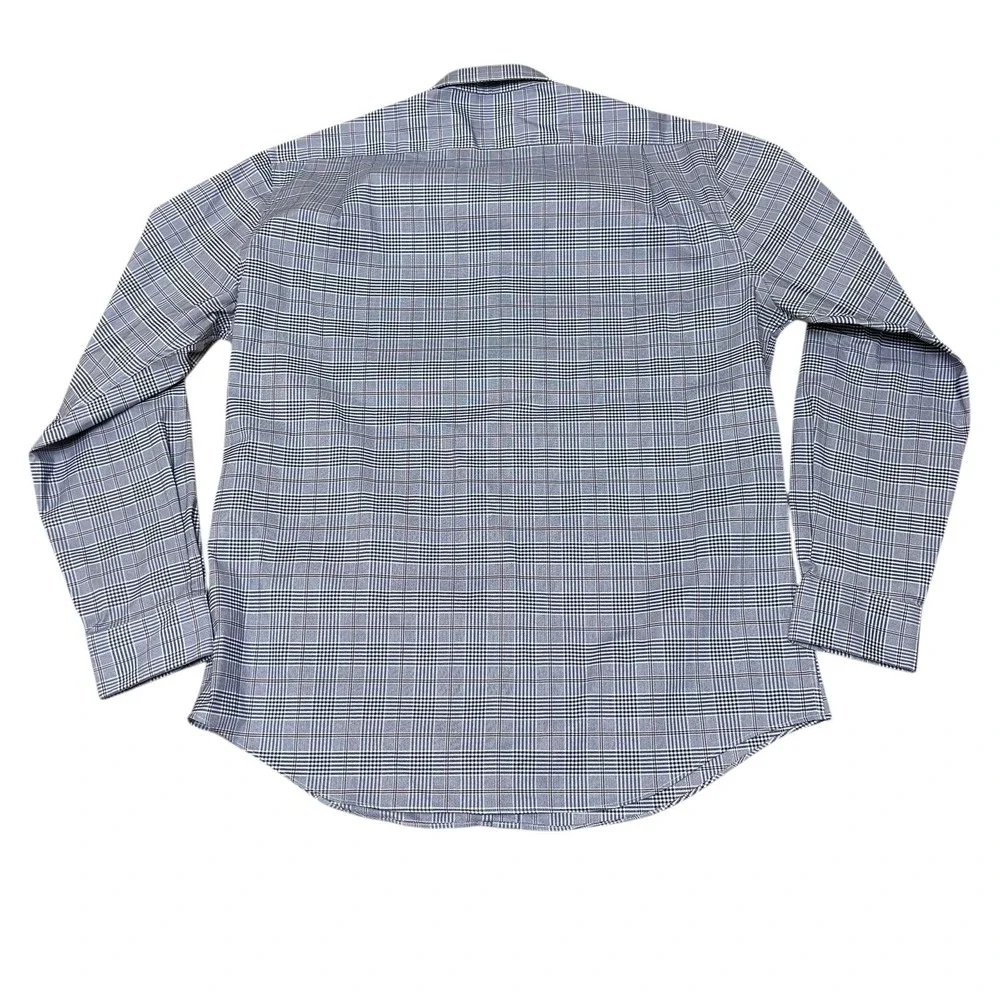 Tommy Hilfiger Men's THFlex Athletic Fit Stretch Button Long‎ Sleeve Shirt XL 17
